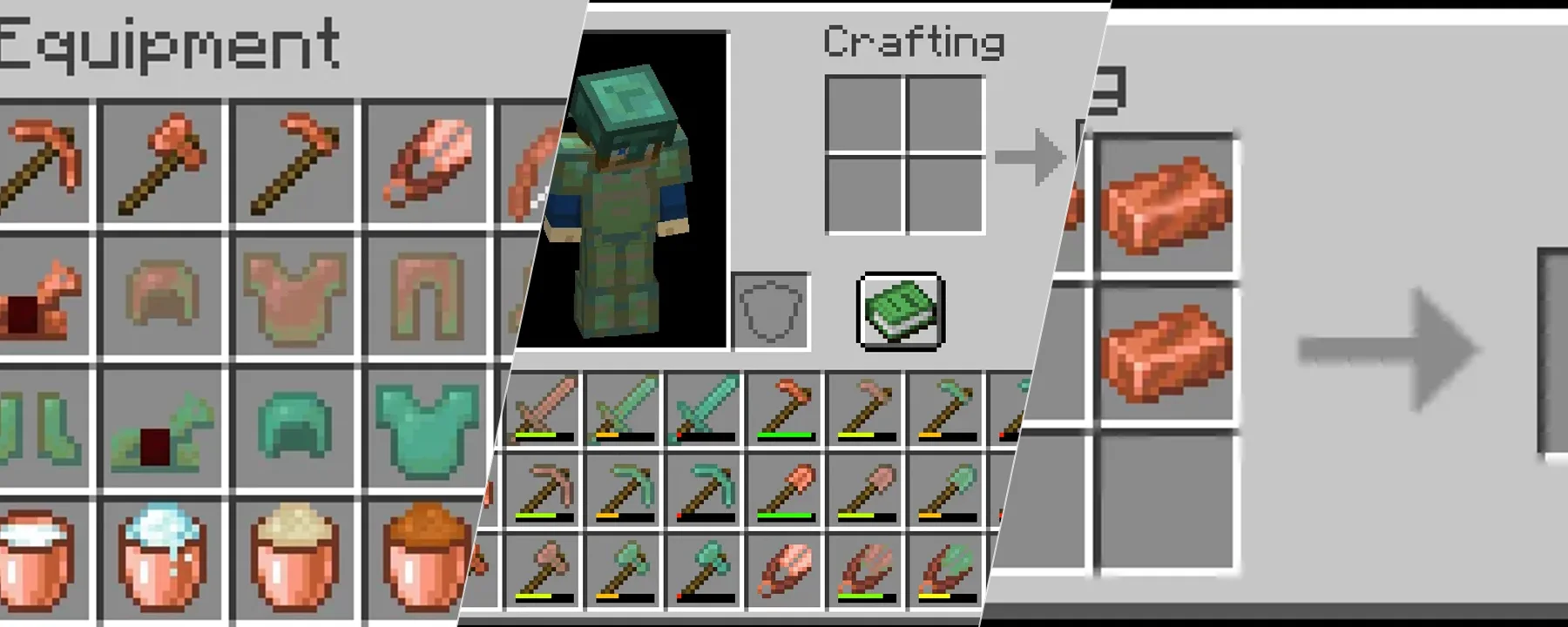 Copper Equipment — Copper Equipment screenshots 1–3