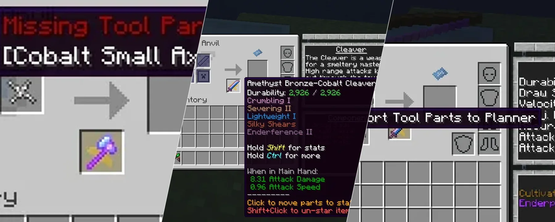 Tinker's Planner — Tinker's Planner screenshots 1–3