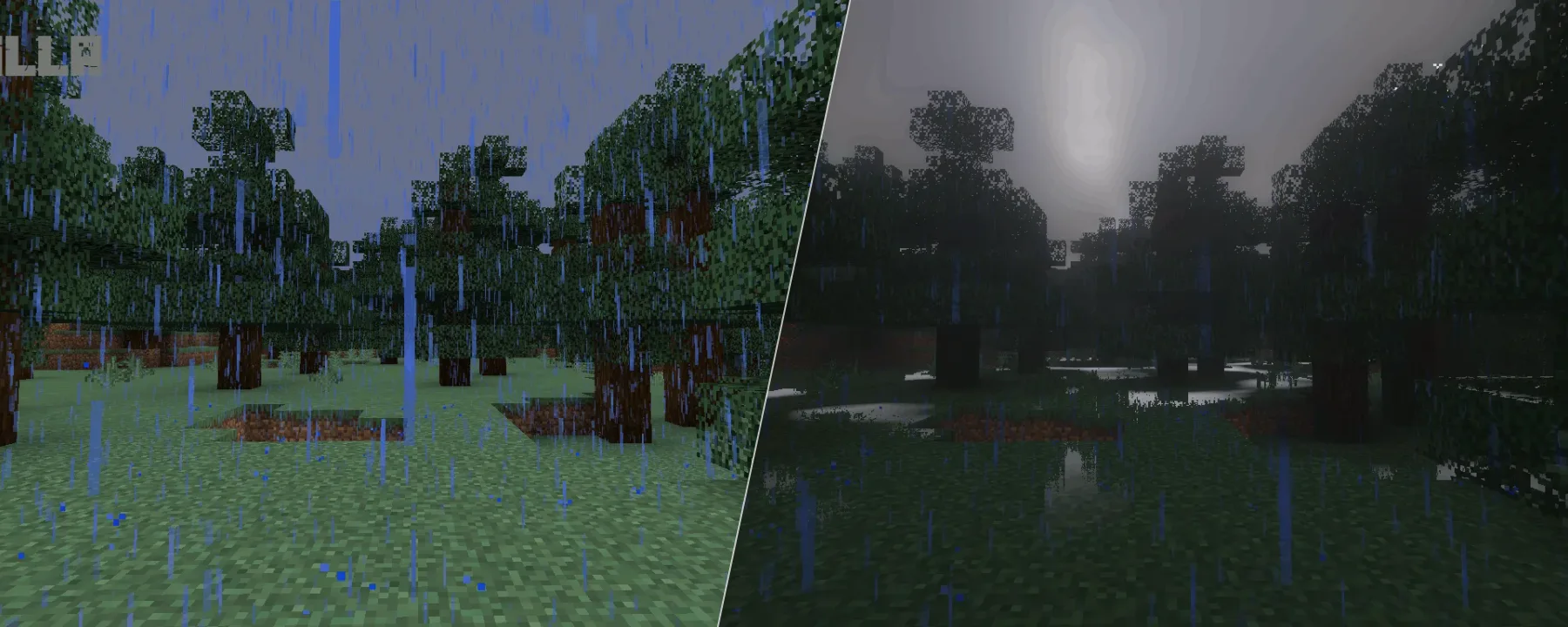 Rain Revamp - More realistic rain color! Perfect for shaders! — Rain Revamp - More realistic rain color! Perfect for shaders! screenshots 1–2