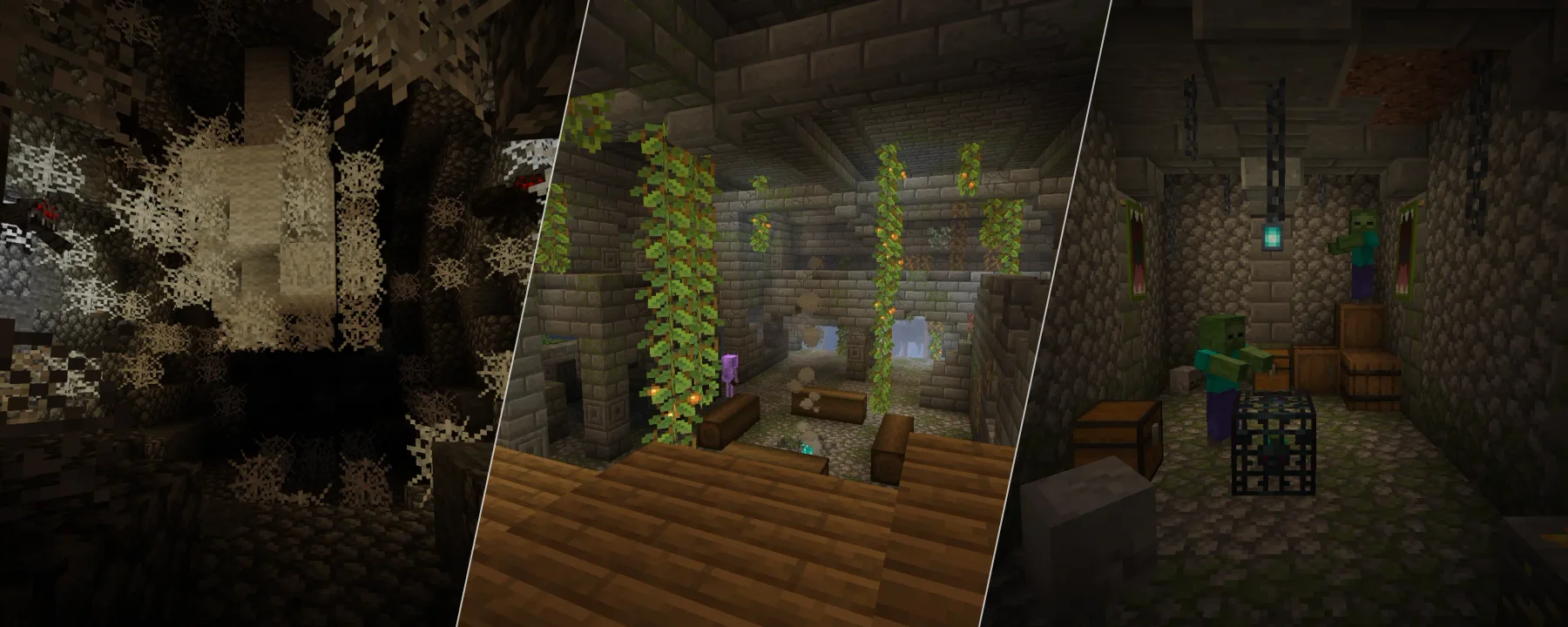 YUNG's Better Dungeons (Fabric) — YUNG's Better Dungeons (Fabric) screenshots 4–6
