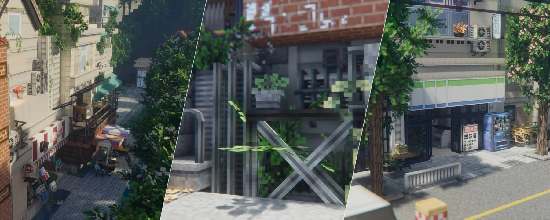Yuushya Townscape [Forge/Fabric] — Yuushya Townscape [Forge/Fabric] screenshots 1–3