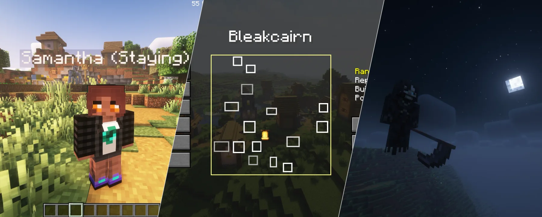 MCA Reborn [Fabric/Forge] — MCA Reborn [Fabric/Forge] screenshots 4–6