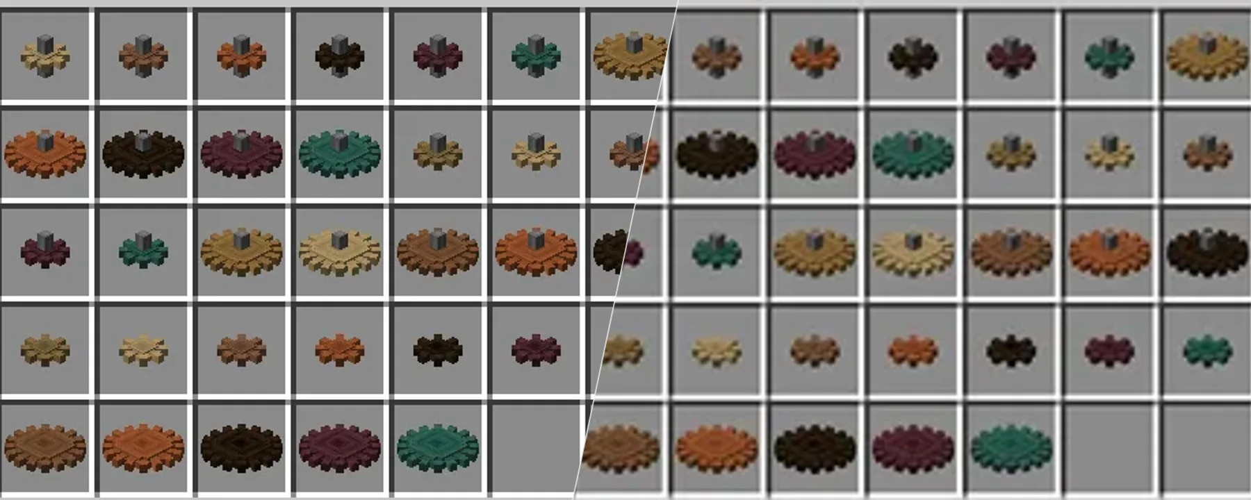 Create gear addon — Create gear addon screenshots 1–2