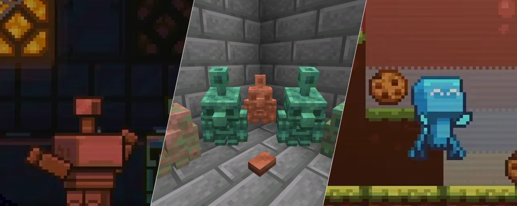 What Did You Vote For? 2021 mob vote: Glare, Allay and Copper Golem! — What Did You Vote For? 2021 mob vote: Glare, Allay and Copper Golem! screenshots 1–3