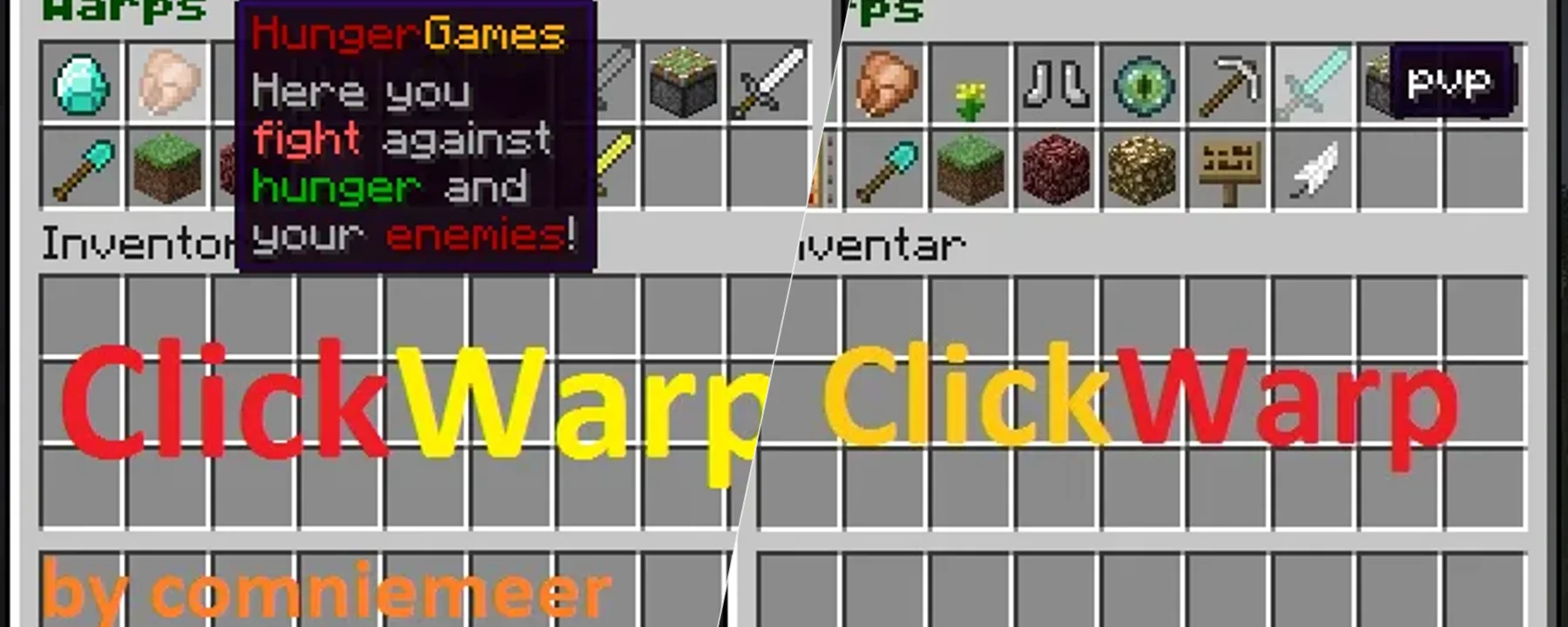 ClickWarp — ClickWarp screenshots 1–2