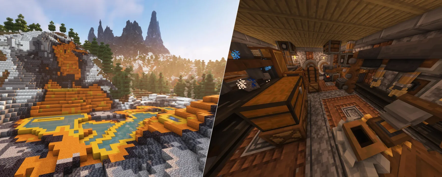 Dreamcraft [FABRIC] — Dreamcraft [FABRIC] screenshots 1–2