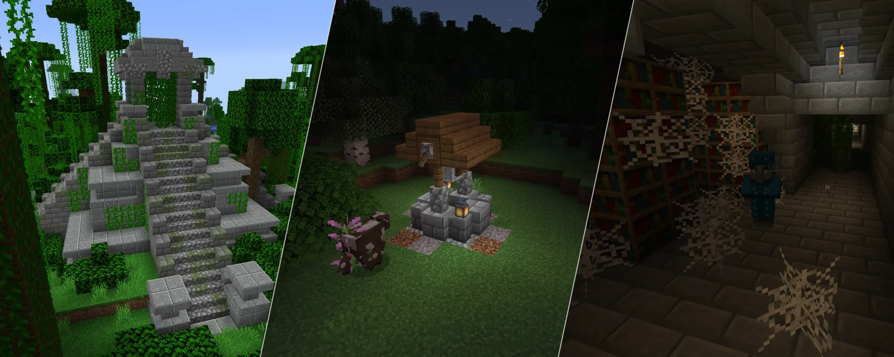 Explorations — Explorations screenshots 1–3