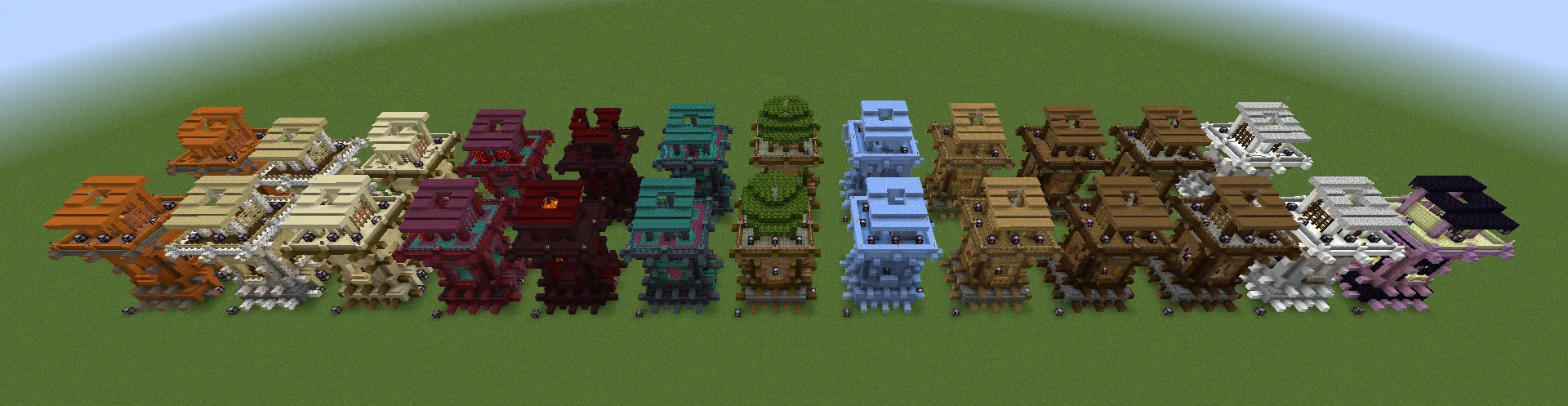 Repurposed Structures - Savage & Ravage Compat Datapack — All transformed RS outposts