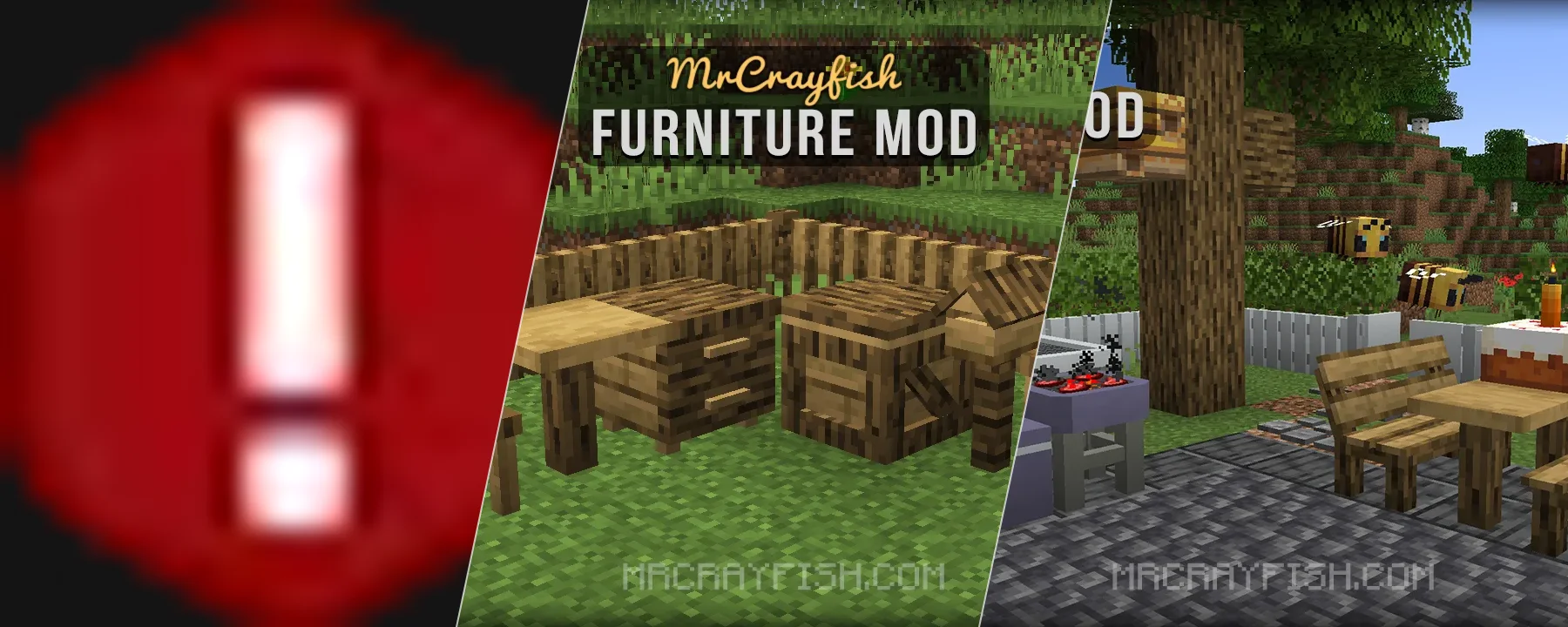 MrCrayfish's Furniture Mod (Legacy) — MrCrayfish's Furniture Mod (Legacy) screenshots 1–3