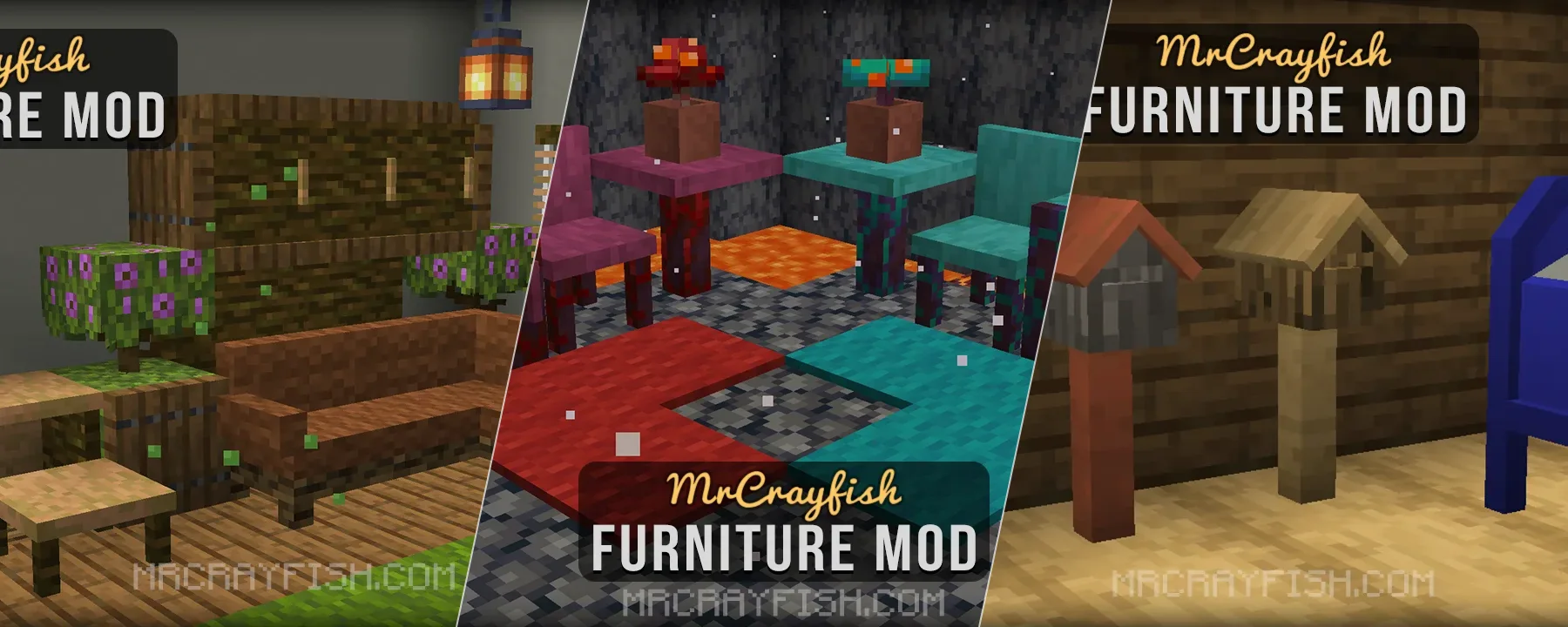 MrCrayfish's Furniture Mod (Legacy) — MrCrayfish's Furniture Mod (Legacy) screenshots 4–6