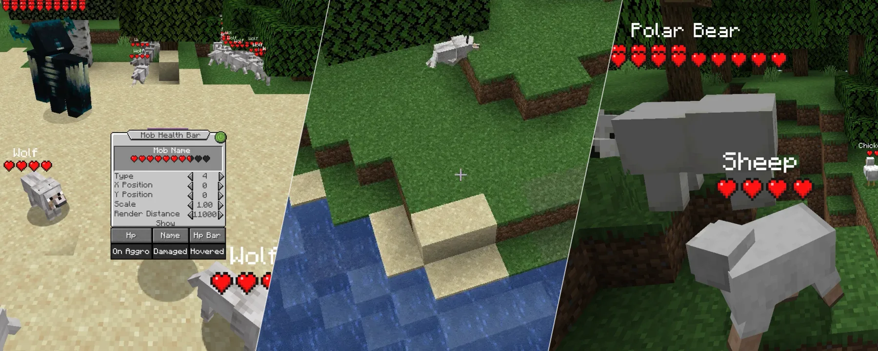 YDM's MobHealthBar — YDM's MobHealthBar screenshots 1–3
