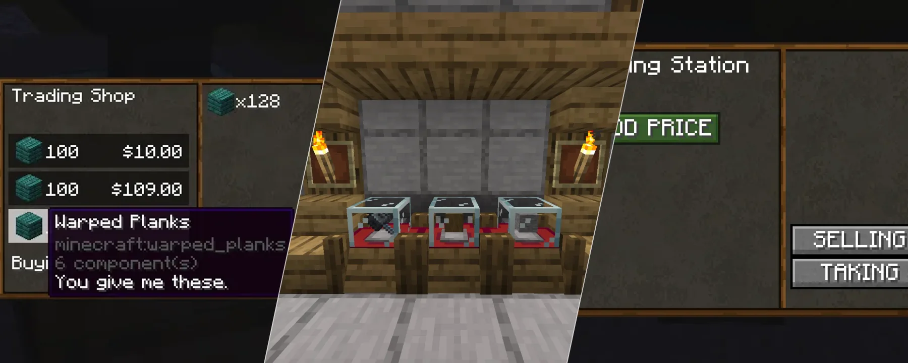Shoppy - Player Maintained Shops — Shoppy - Player Maintained Shops screenshots 1–3