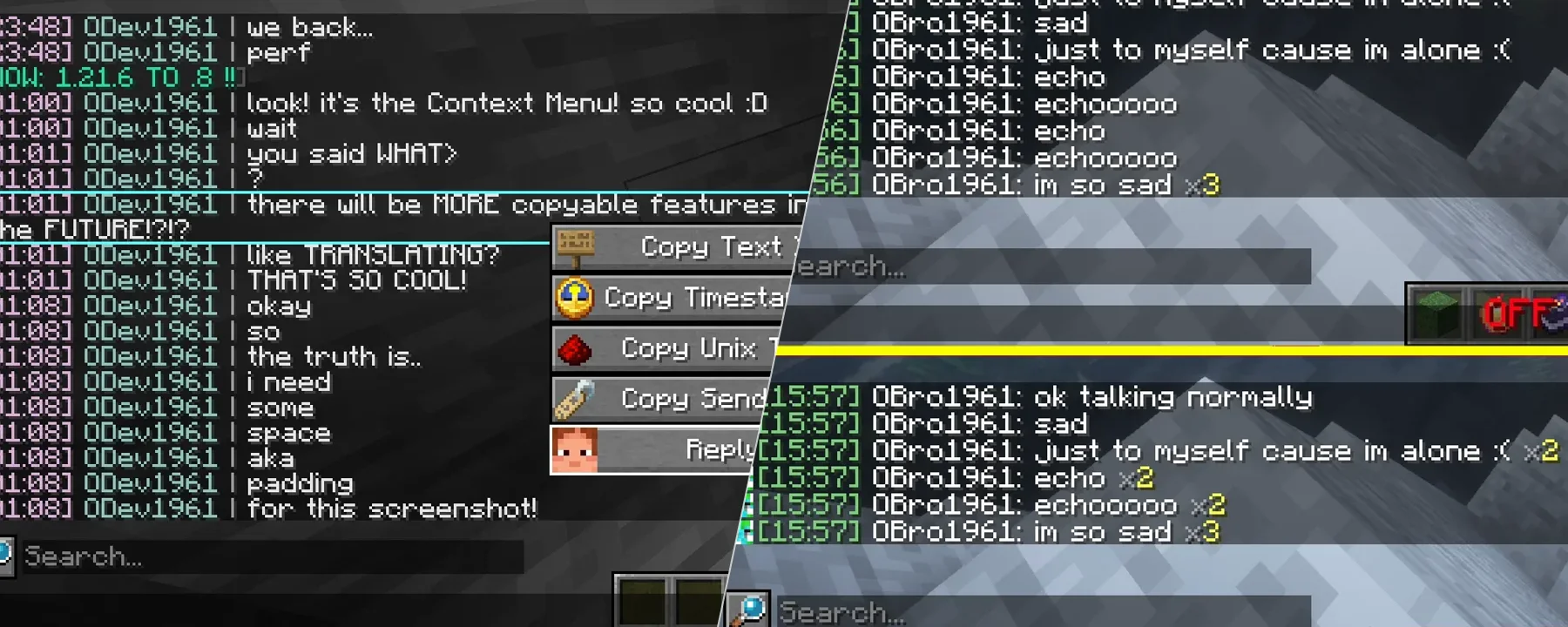 Chat Patches — Chat Patches screenshots 1–2