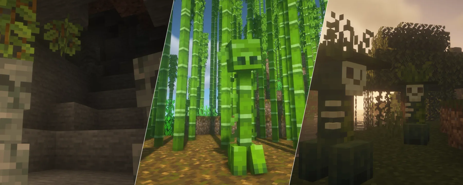 Creeper Overhaul — Creeper Overhaul screenshots 1–3