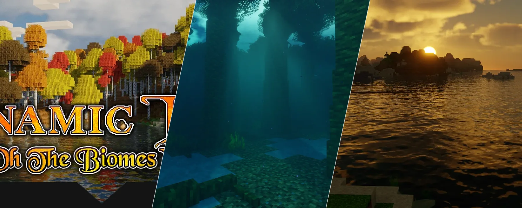 Dynamic Trees - Oh The Biomes You'll Go — Dynamic Trees - Oh The Biomes You'll Go screenshots 1–3