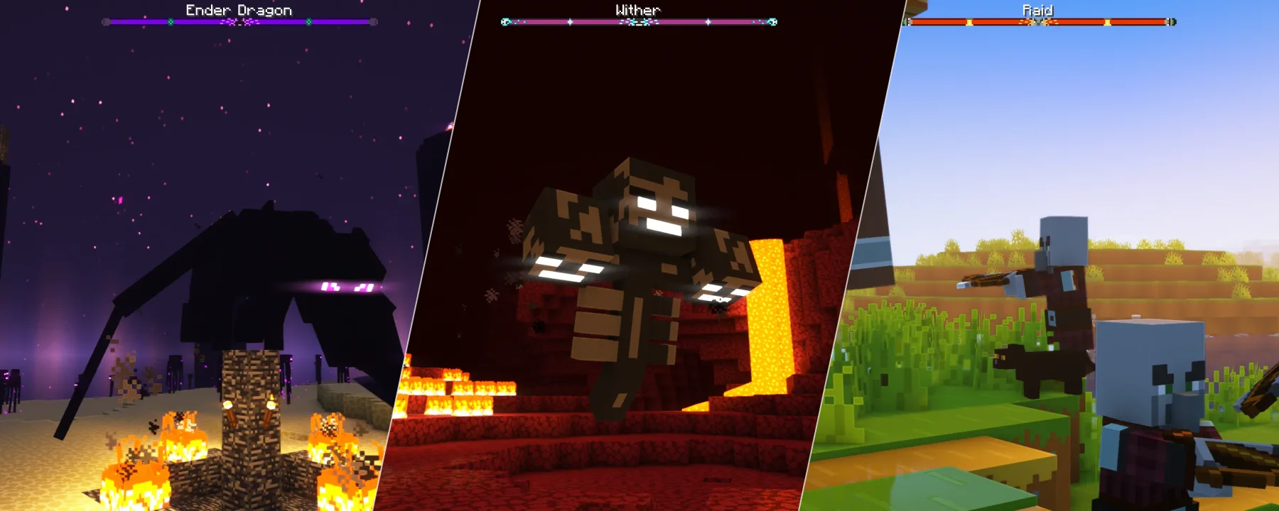 Barebones Bossbars  — Barebones Bossbars  screenshots 1–3