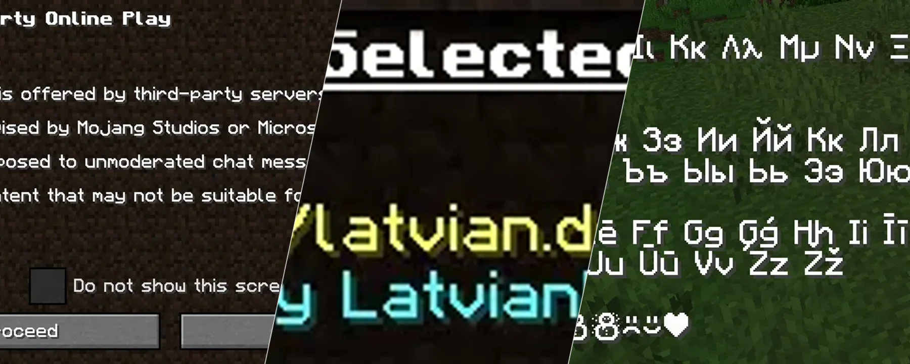Slightly Improved Font (32x) — Slightly Improved Font (32x) screenshots 1–3