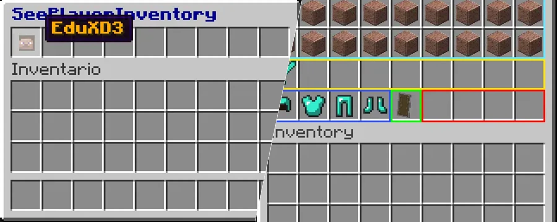 SeePlayerInventory — SeePlayerInventory screenshots 1–2