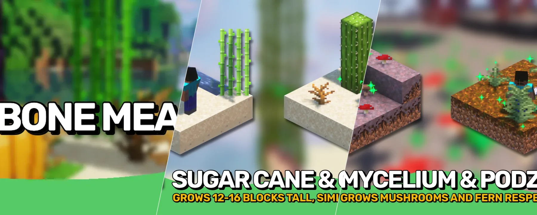 Universal Bone Meal — Universal Bone Meal screenshots 4–6