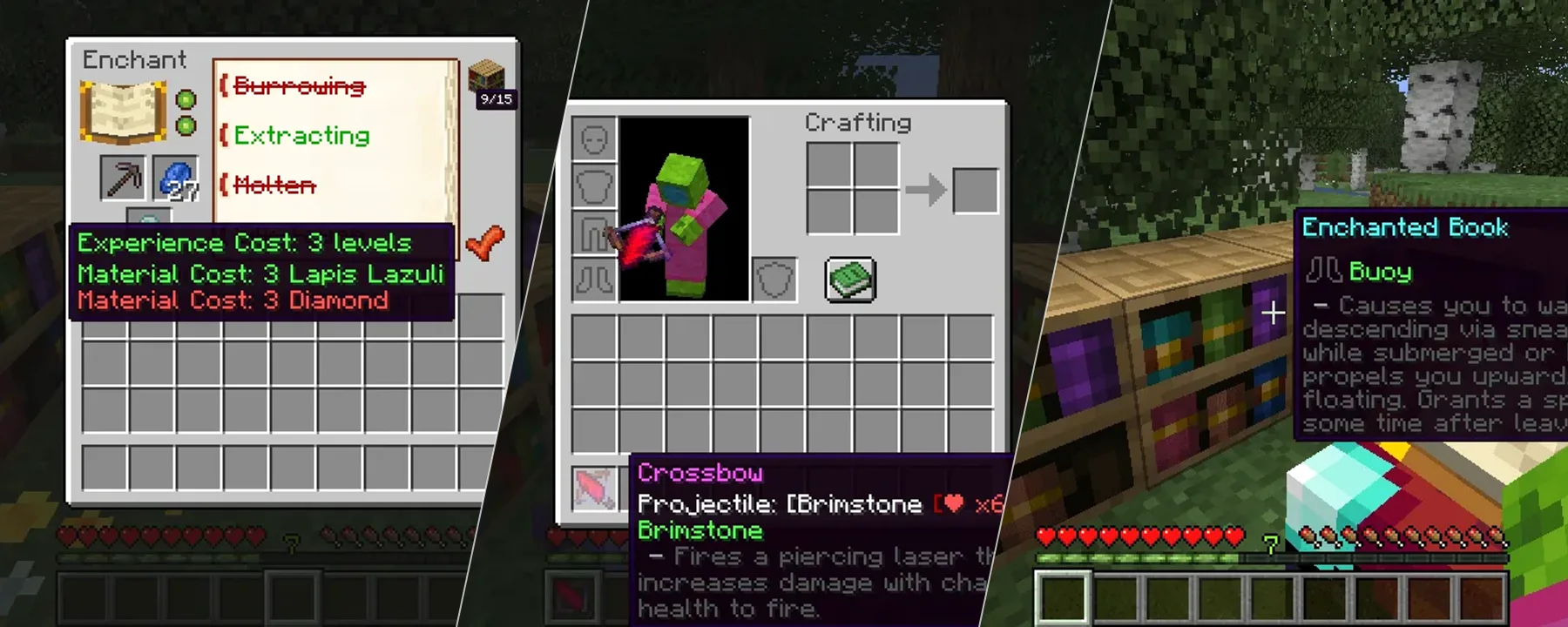 Enchancement — Enchancement screenshots 1–3