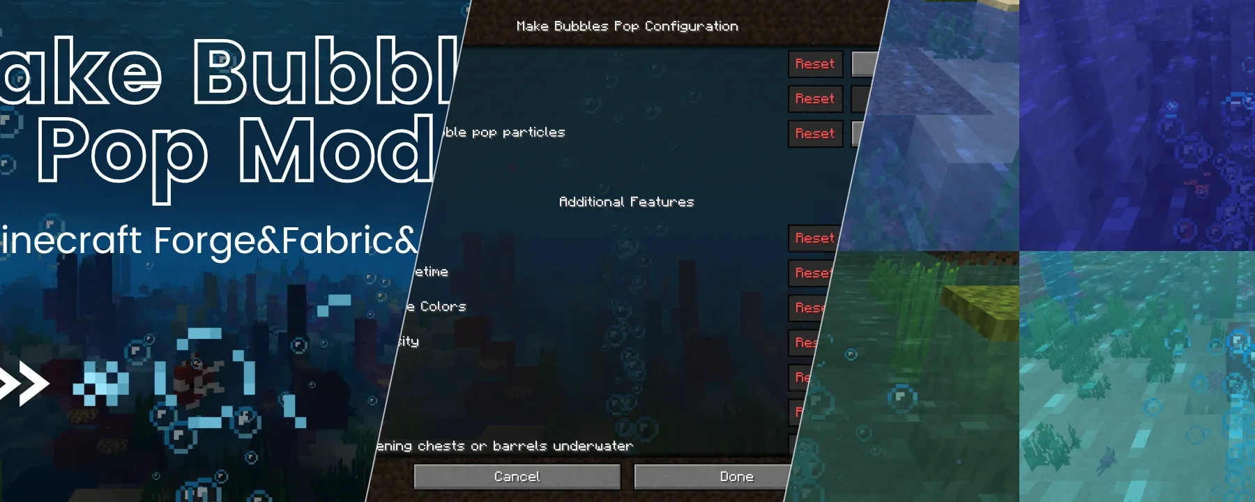 Make Bubbles Pop [Client] [Fabric/Forge] — Make Bubbles Pop [Client] [Fabric/Forge] screenshots 1–3