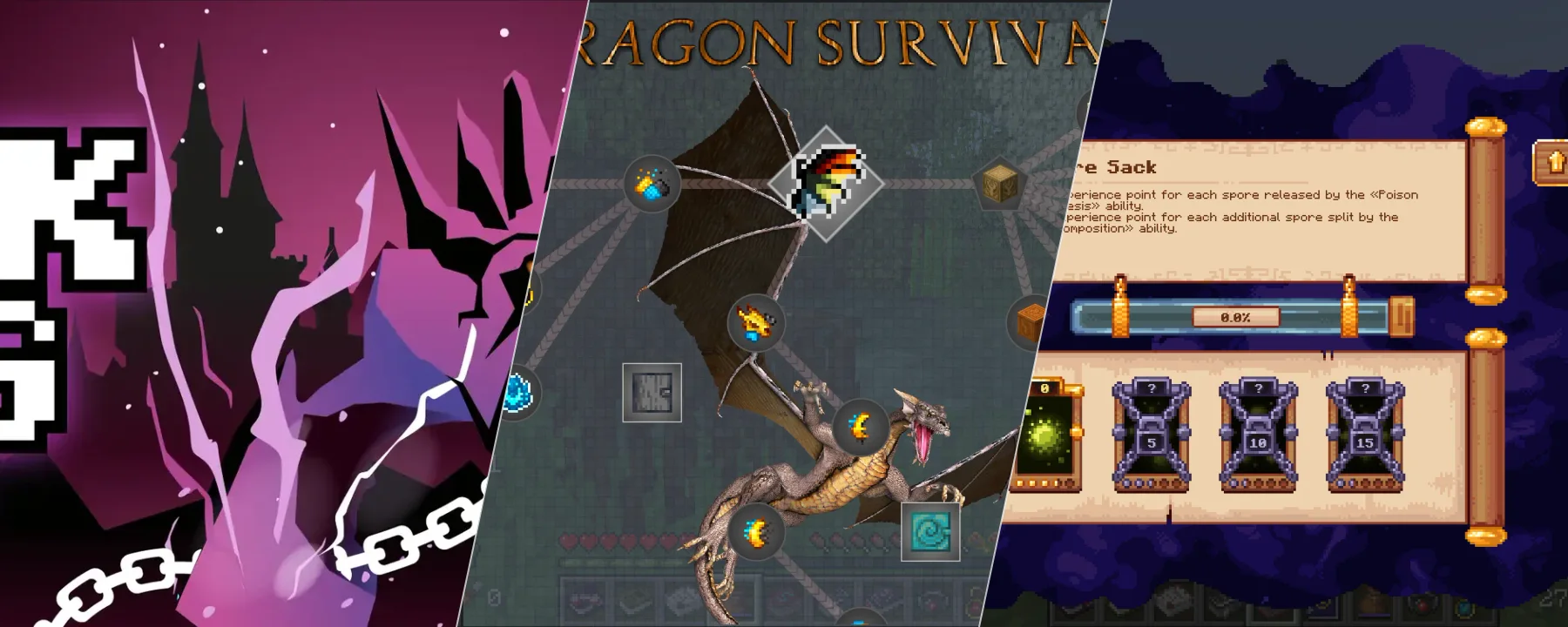 DarkRPG - RPG with Vampires, Dragons, Magic, Quests, Adventure — DarkRPG - RPG with Vampires, Dragons, Magic, Quests, Adventure screenshots 1–3