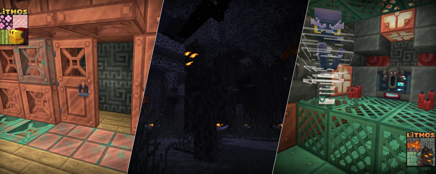 Lithos 32x Resource Pack — Lithos 32x Resource Pack screenshots 1–3