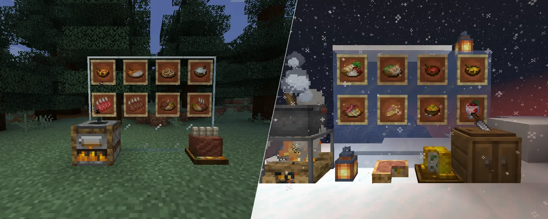 Large Meals (An Add-on for Farmer's Delight) — Large Meals (An Add-on for Farmer's Delight) screenshots 1–2