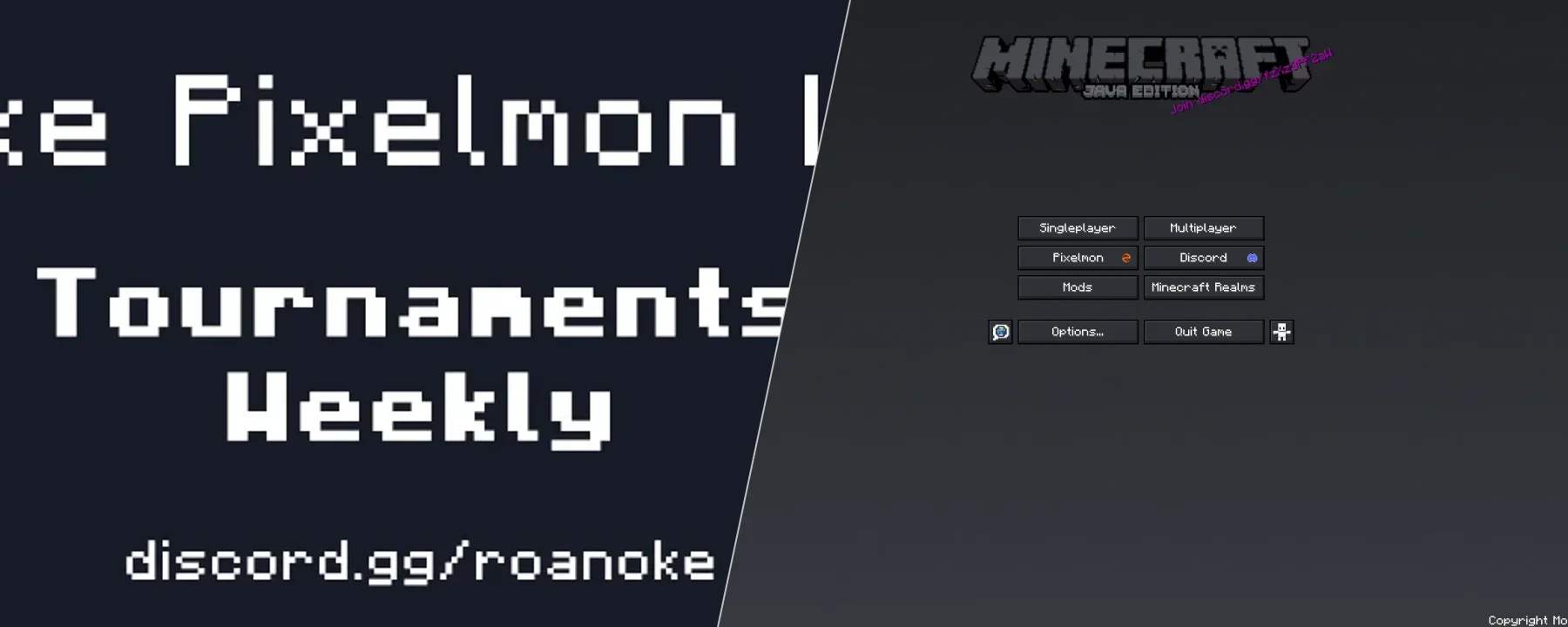 Roanoke Pixelmon SMP — Roanoke Pixelmon SMP screenshots 1–2