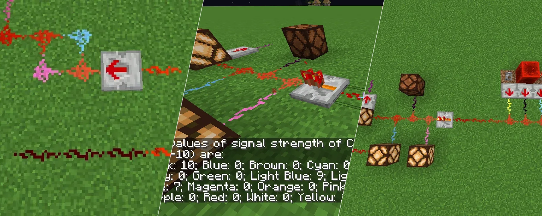 Dyeable Redstone Signal — Dyeable Redstone Signal screenshots 1–3