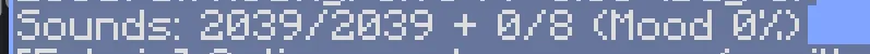 Raise Sound Limit Simplified — Sound debug info