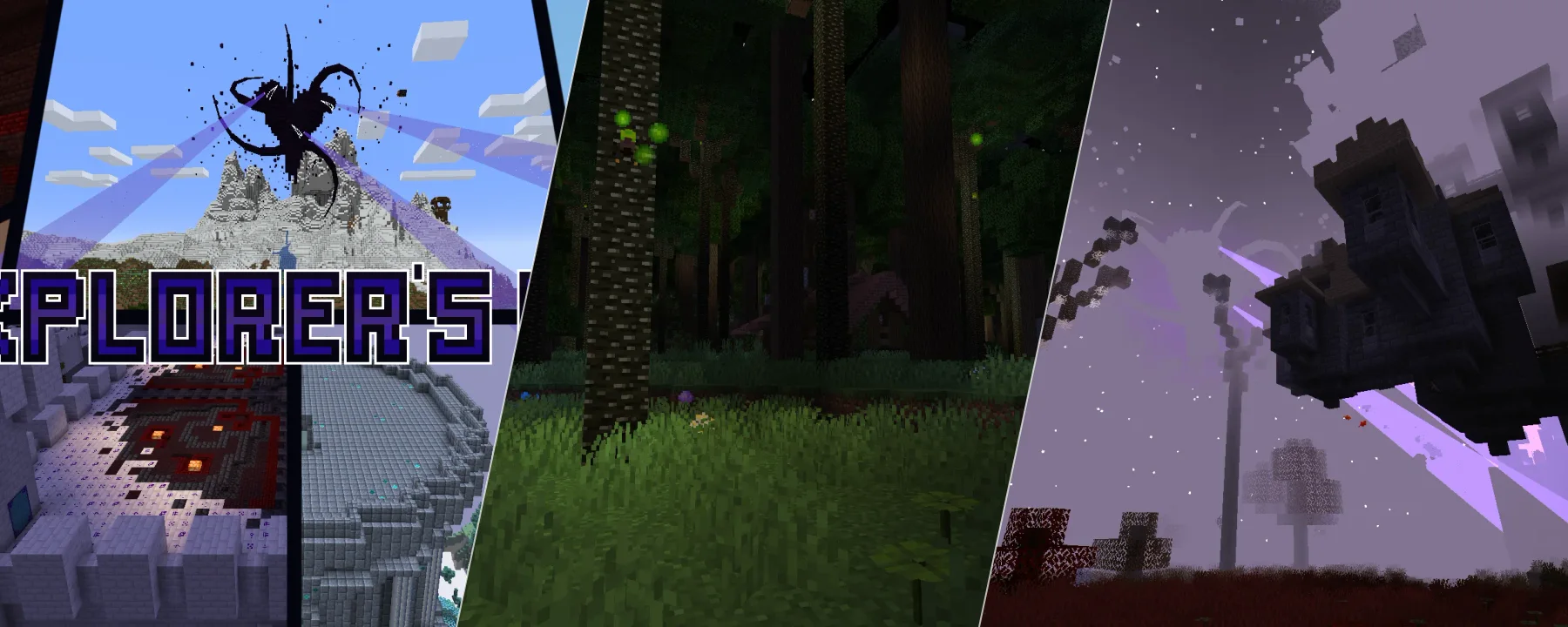 Explorer's Eve  - Wither Storm Modpack — Explorer's Eve  - Wither Storm Modpack screenshots 1–3