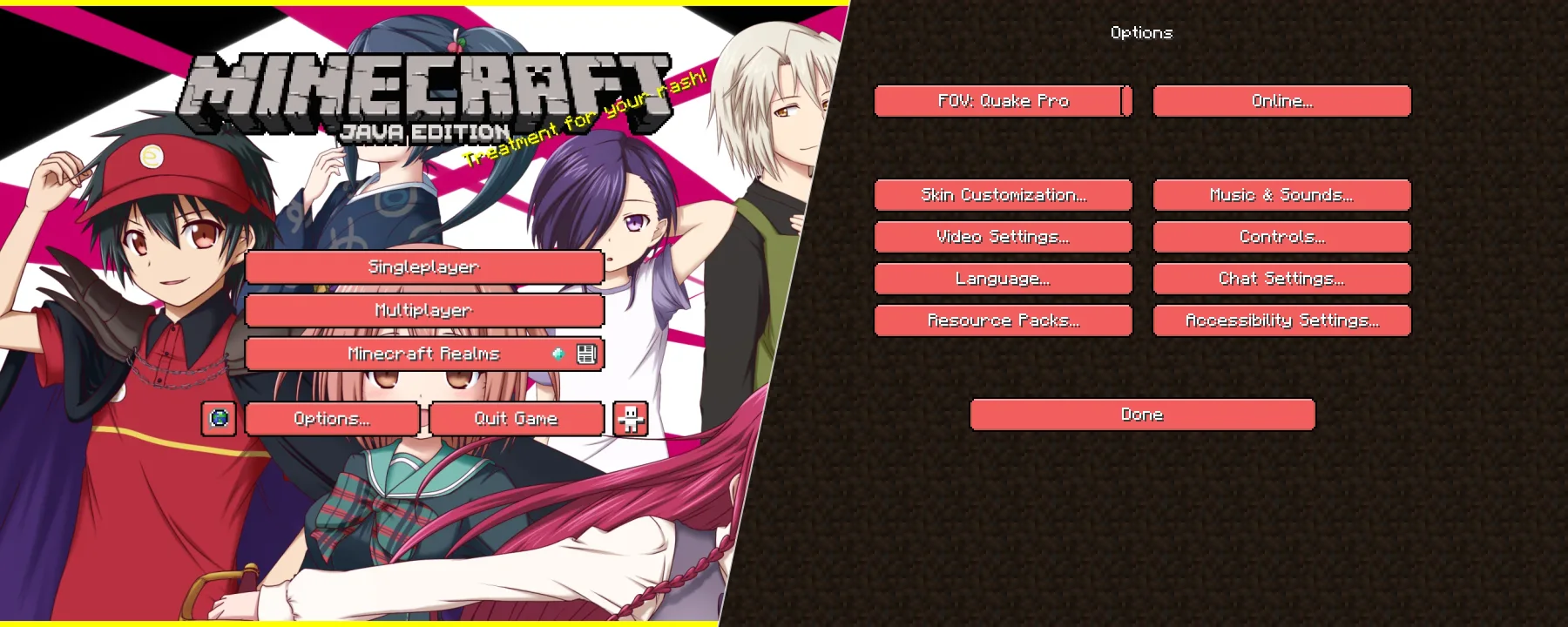 The Devil Is a Part-Timer! Custom GUI Pack — The Devil Is a Part-Timer! Custom GUI Pack screenshots 1–2