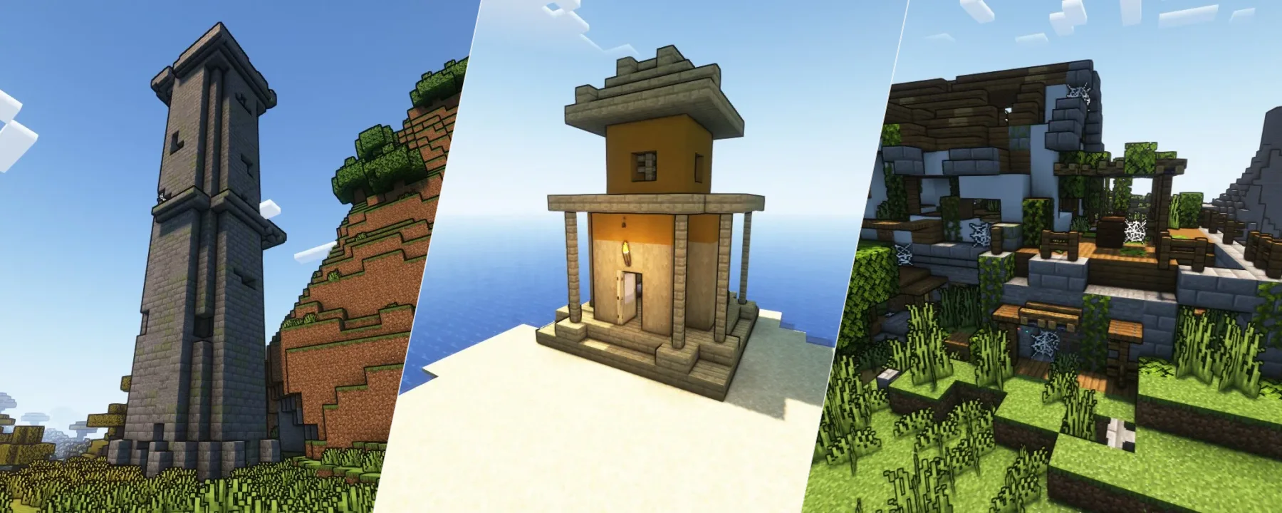 Red’s More Structures [Fabric & Forge] — Red’s More Structures [Fabric & Forge] screenshots 1–3
