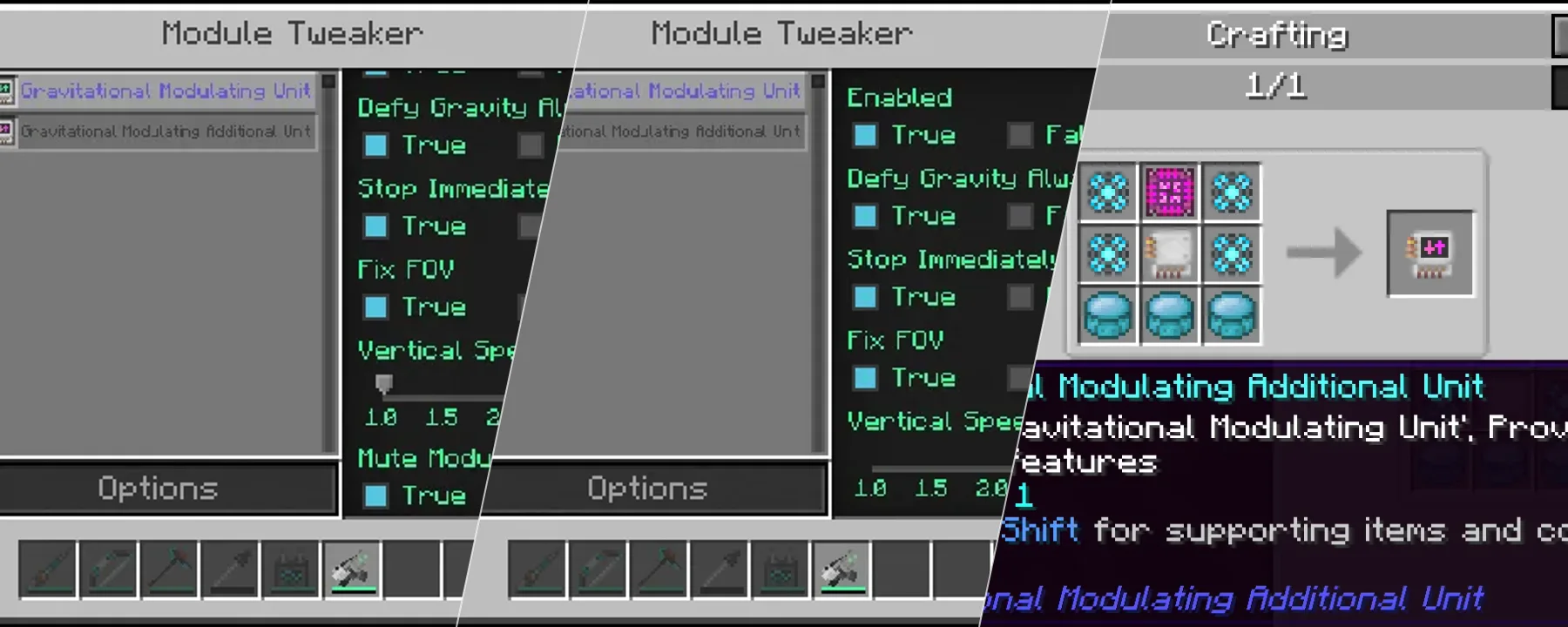 Gravitational Modulating Additional Unit — Gravitational Modulating Additional Unit screenshots 1–3