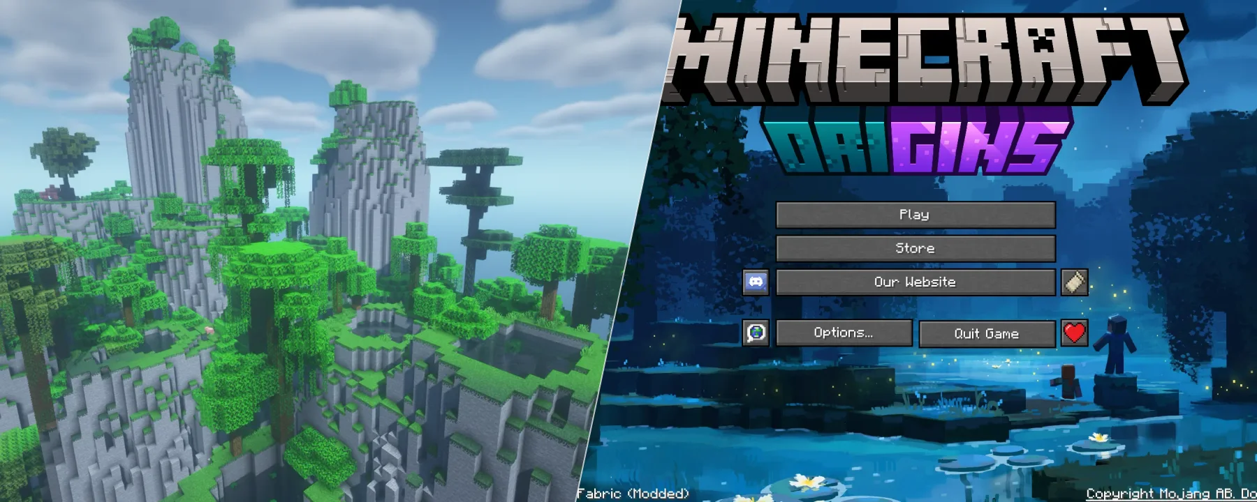 The Origins SMP — The Origins SMP screenshots 1–2
