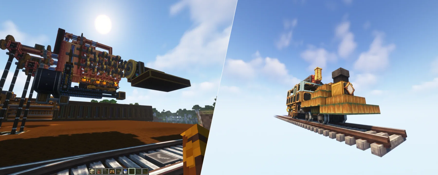 Create Steam Trains - CreateST — Create Steam Trains - CreateST screenshots 1–2