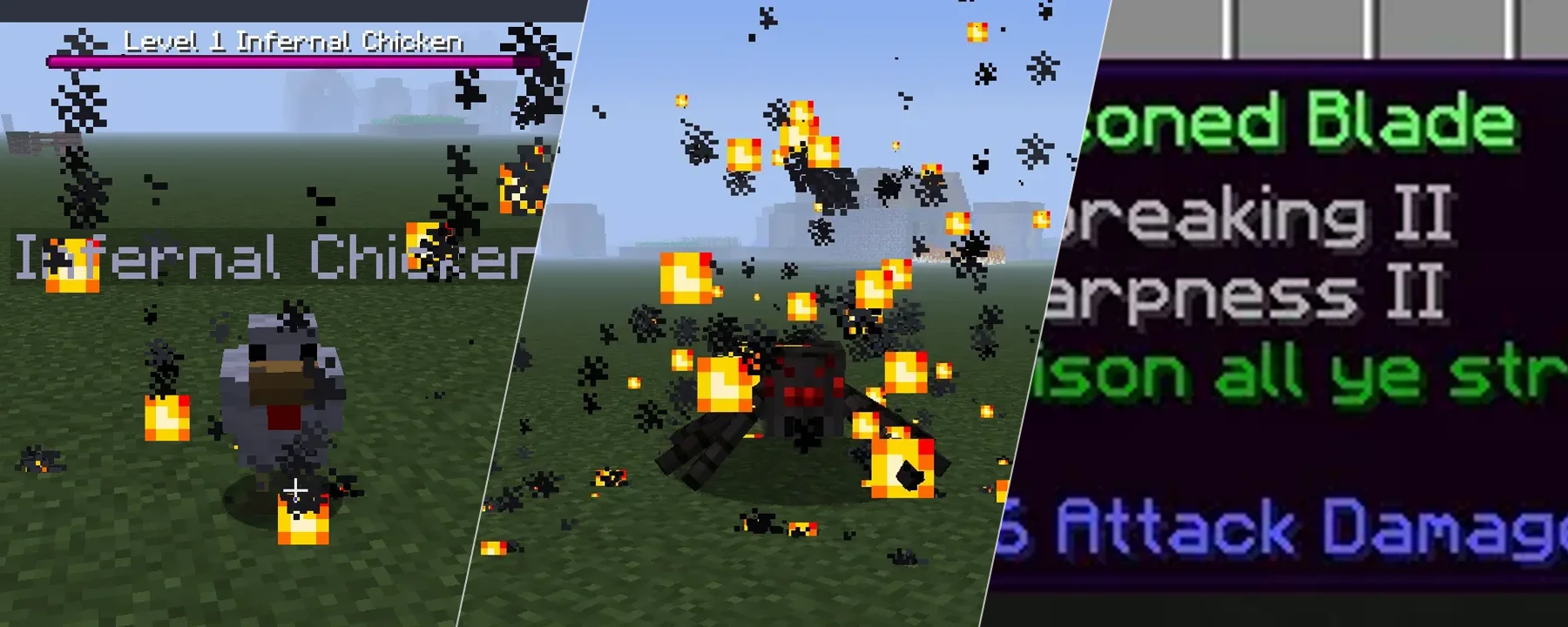 Infernal Mobs — Infernal Mobs screenshots 1–3