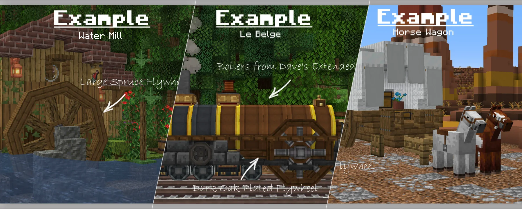 Create: Extended Flywheels — Create: Extended Flywheels screenshots 1–3