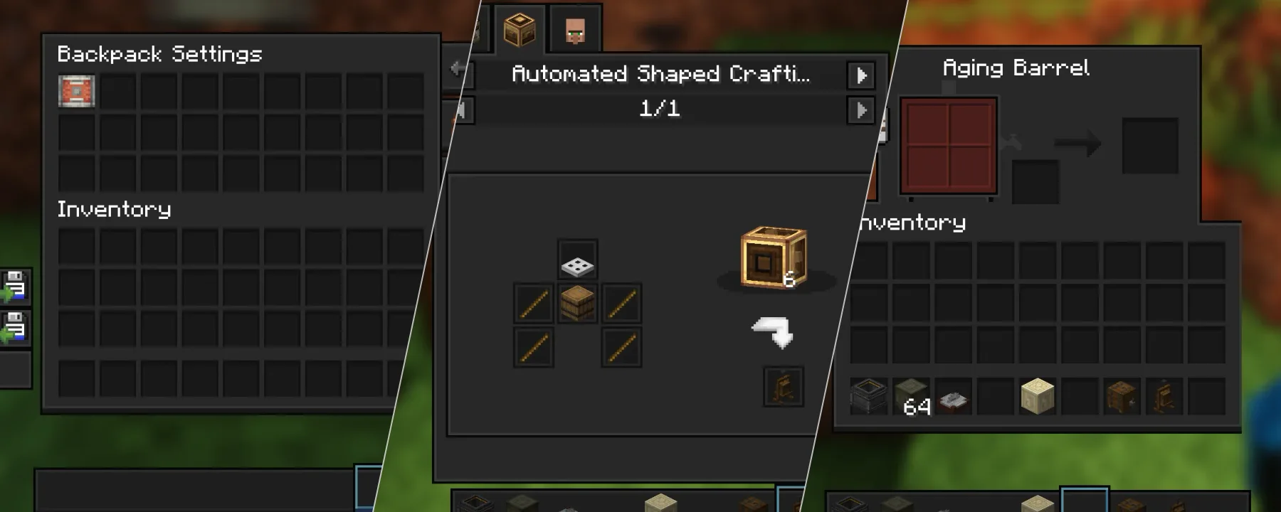 Unique Dark Gui - Modded Compat — Unique Dark Gui - Modded Compat screenshots 1–3