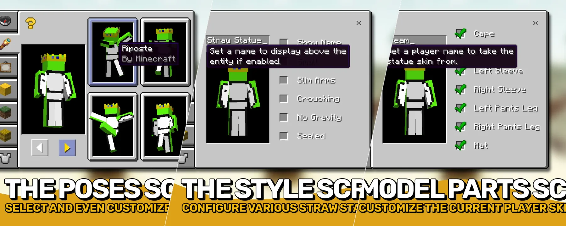 Straw Statues — Straw Statues screenshots 7–9
