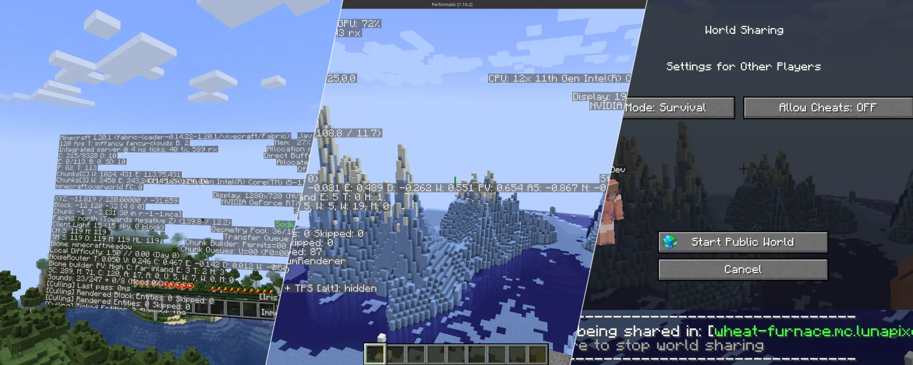 Performatic — Performatic screenshots 1–3