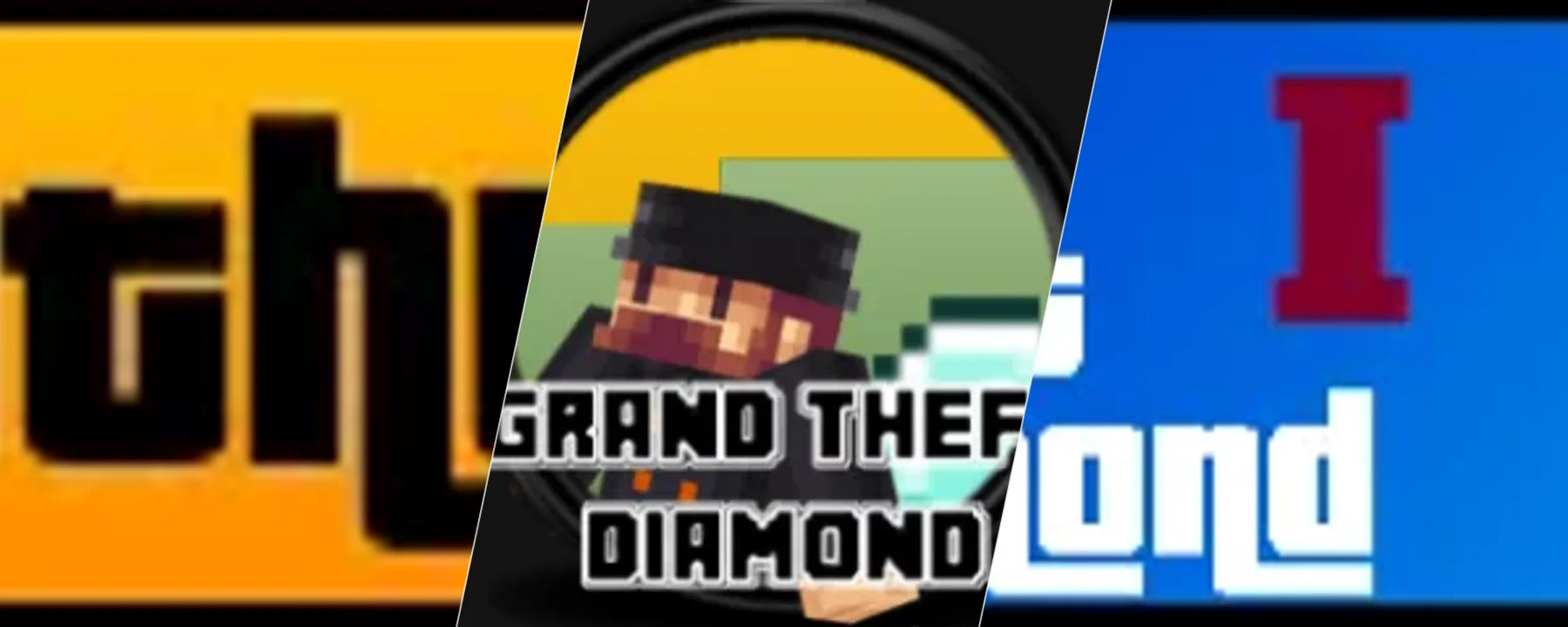 Grand Theft Diamond (GTA in Minecraft) — Grand Theft Diamond (GTA in Minecraft) screenshots 1–3