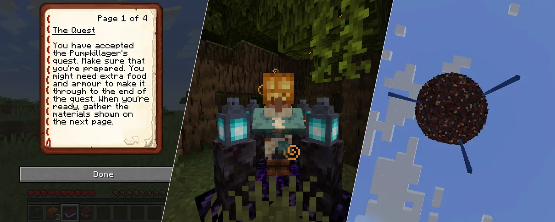Pumpkillager's Quest β Pumpkillager's Quest screenshots 1β3