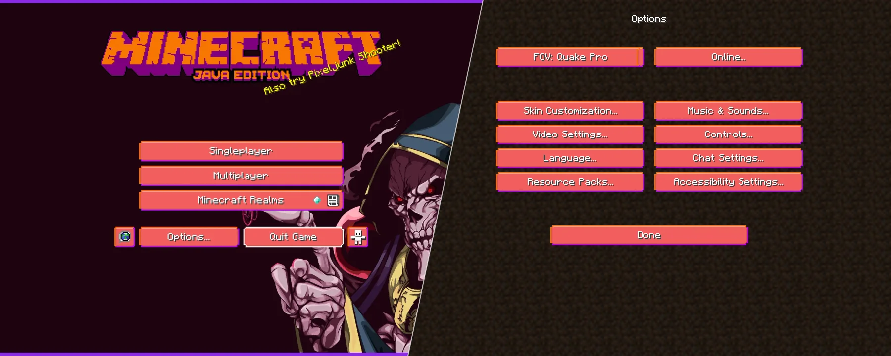 Overlord Custom GUI Pack — Overlord Custom GUI Pack screenshots 1–2