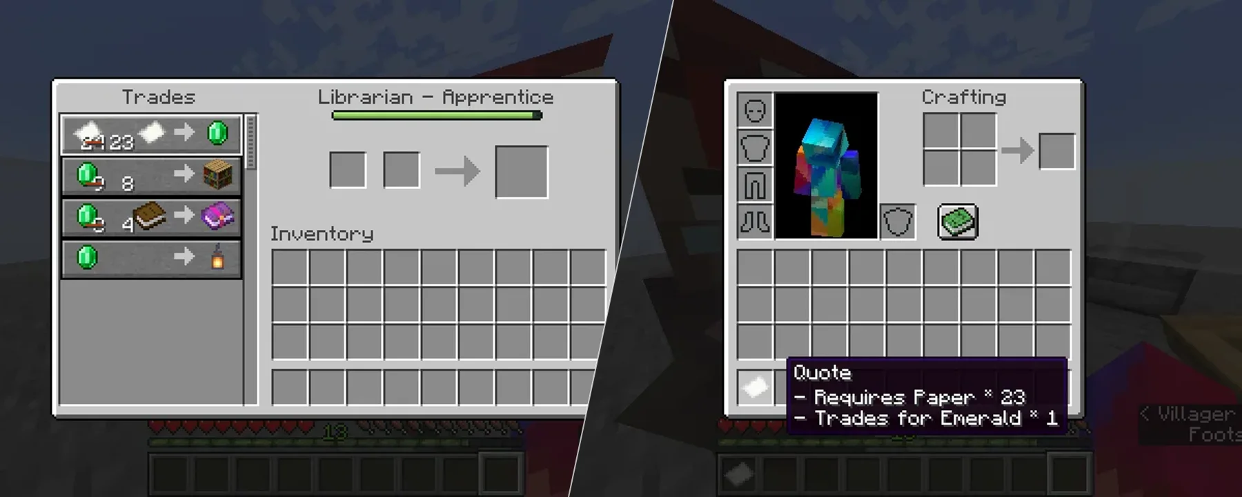 Villager Trading Station — Villager Trading Station screenshots 1–2