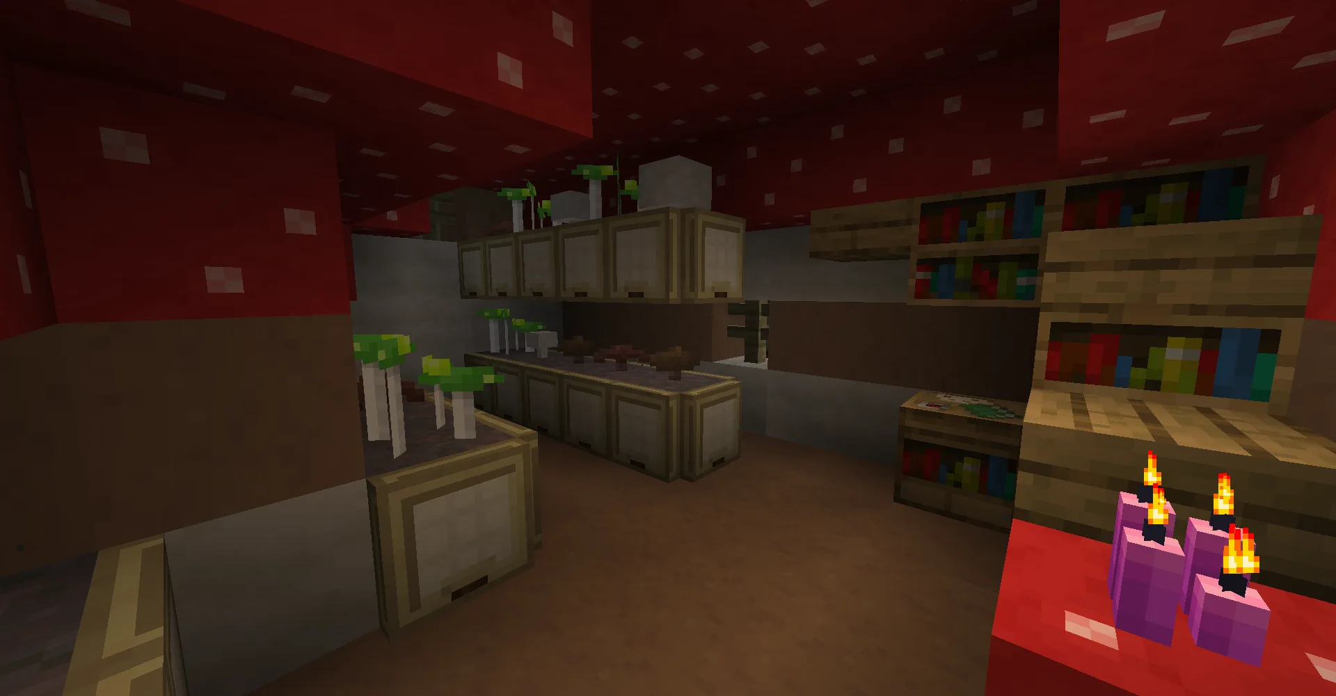 Repurposed Structures - Oh The Biomes You'll Go Compat Datapack — Mushroom Village Forager House!