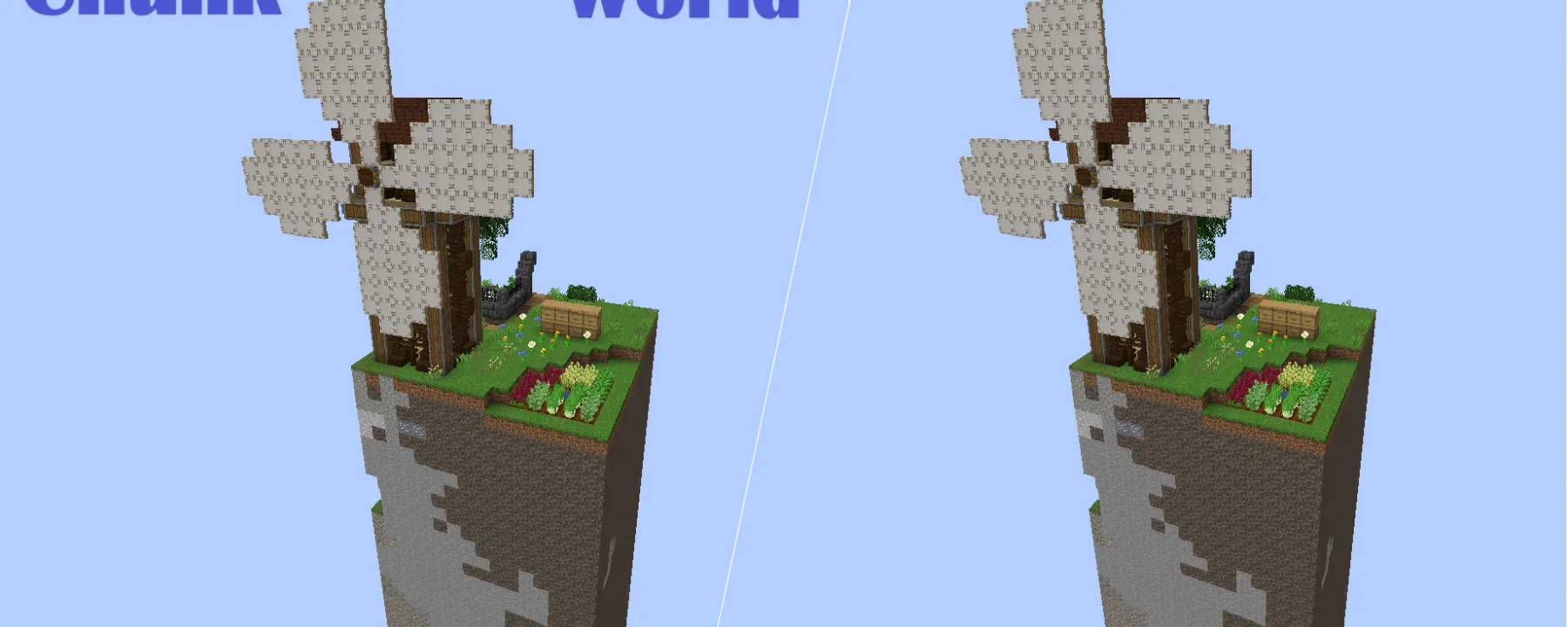 Chunk World — Chunk World screenshots 1–2