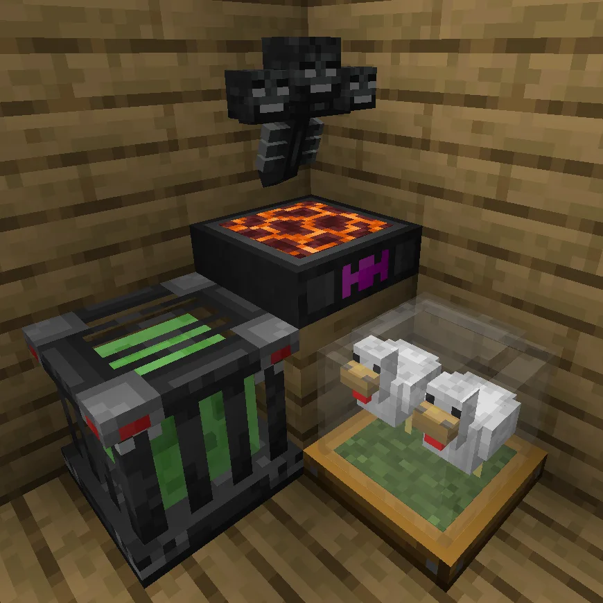 Cagerium (Compact Mob Farms) — cagerium