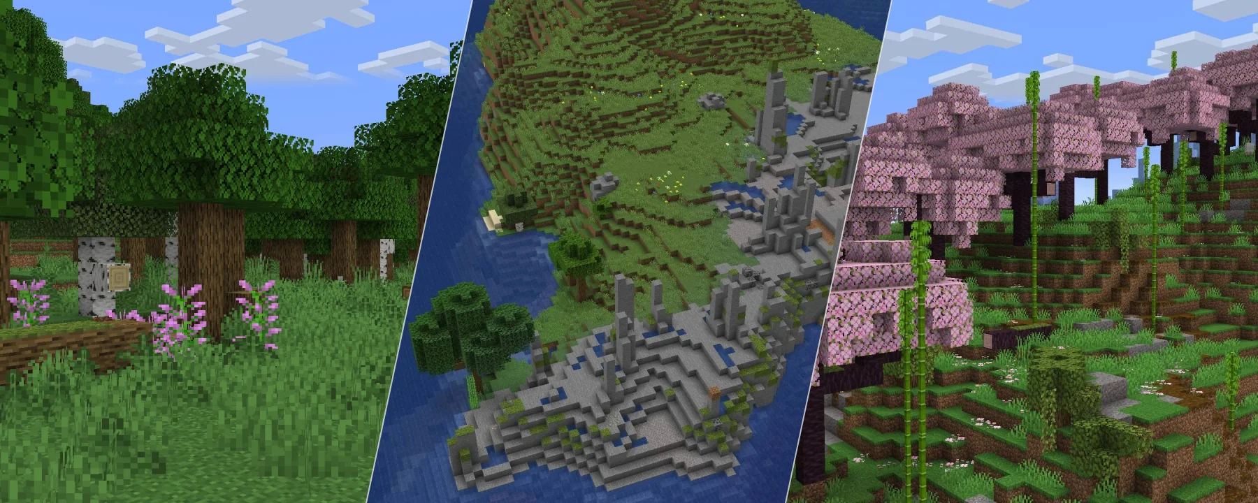 Geophilic – Vanilla Biome Overhauls — Geophilic – Vanilla Biome Overhauls screenshots 7–9